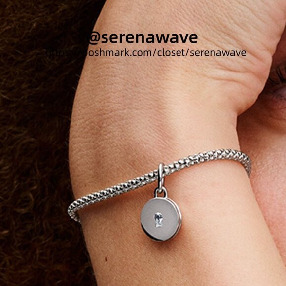 Pandora Openable & Engravable Love Locket Dangle Charm - Picture 2 of 2